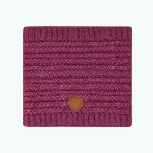 Chocolat Chaud Violet - Snood polaire