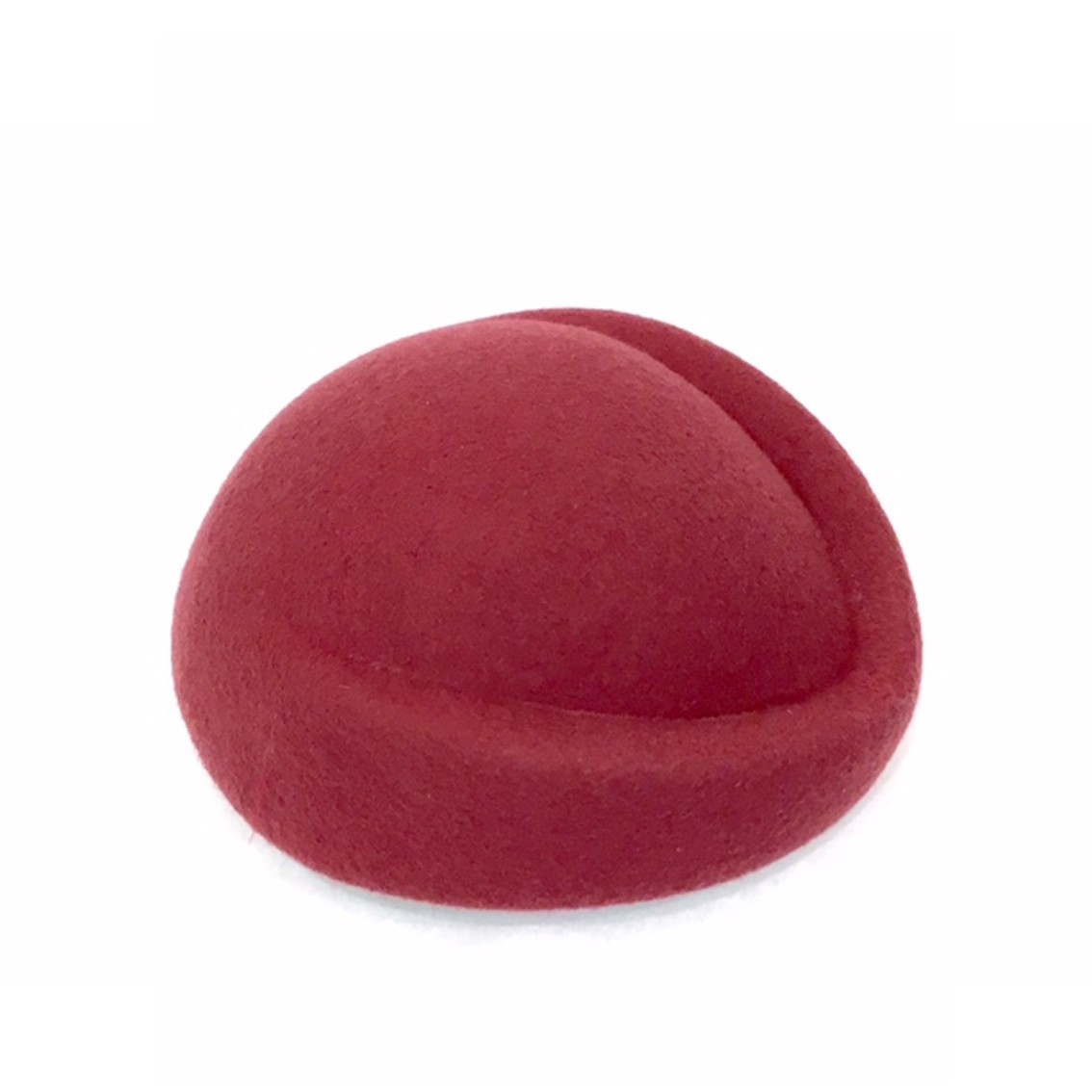 bibi en feutre bois de rose foncé