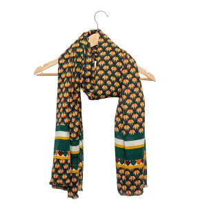 Foulard vert G-Esther