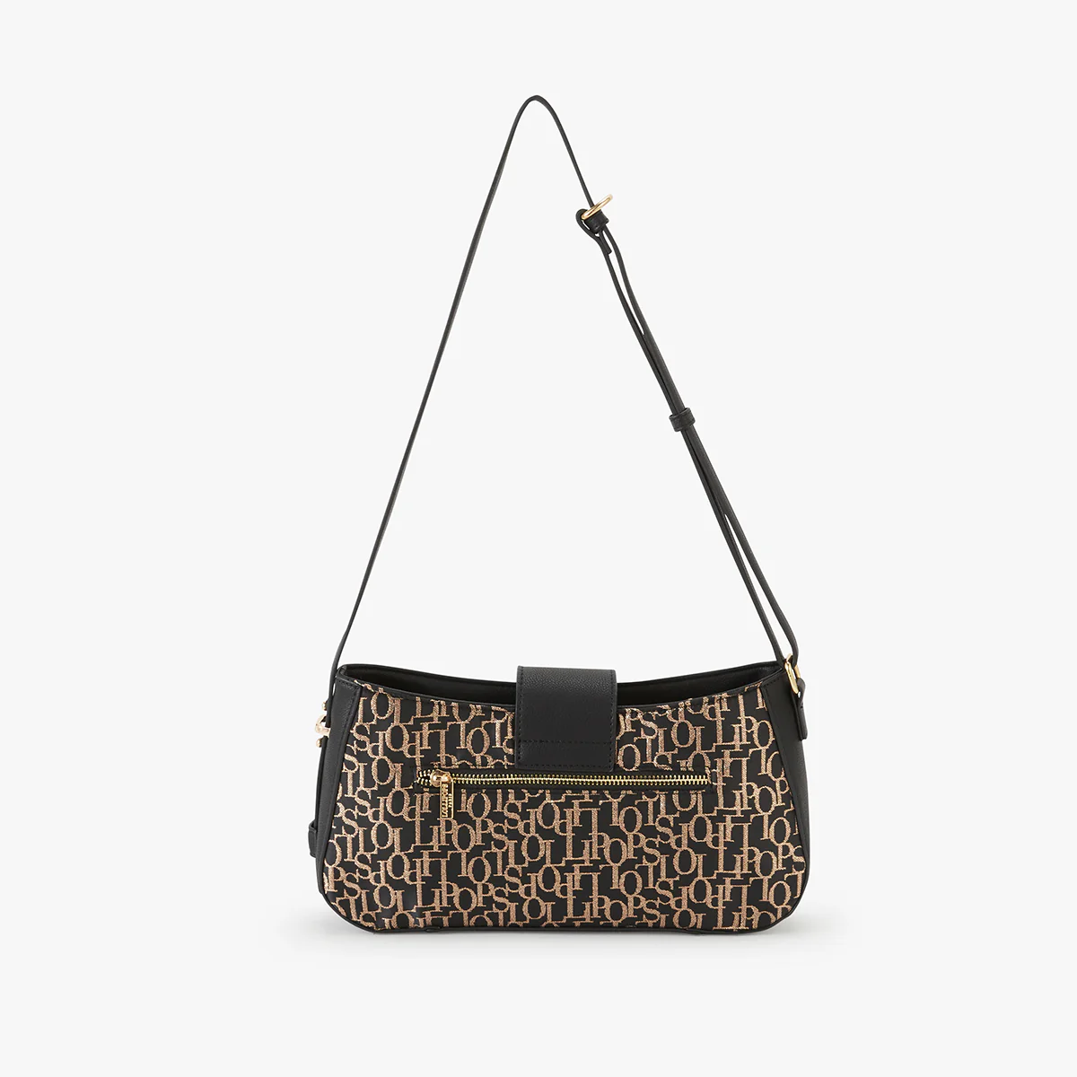 Sac bandoulière noir Kourou – Image 2