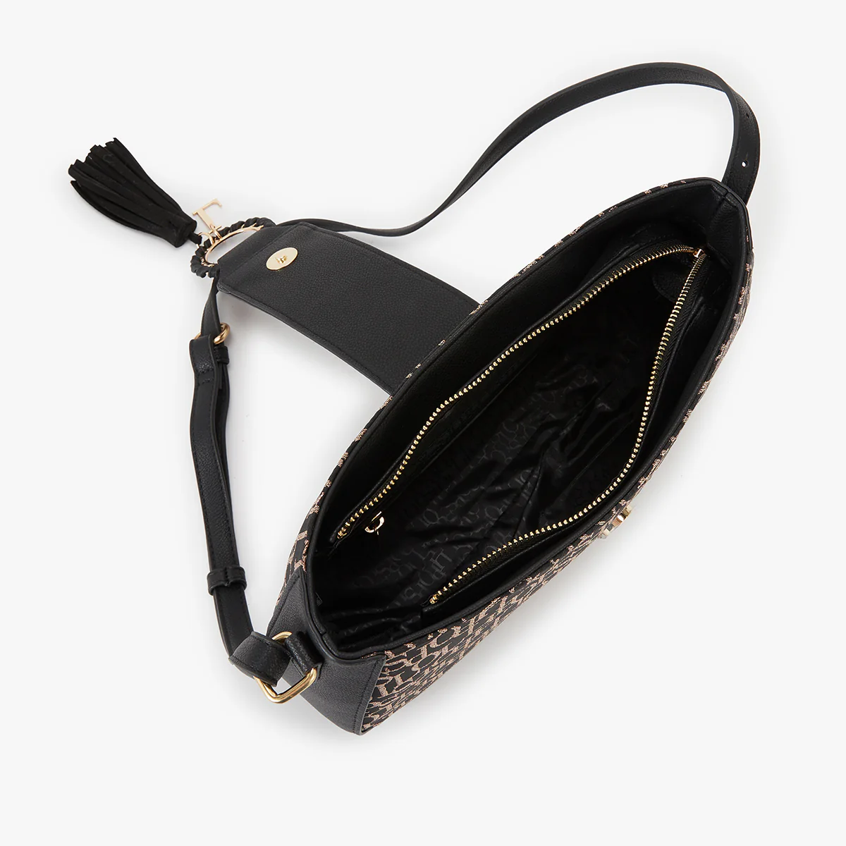 Sac bandoulière noir Kourou – Image 4