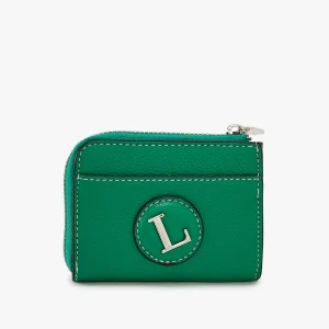 Porte-monnaie vert Lavello