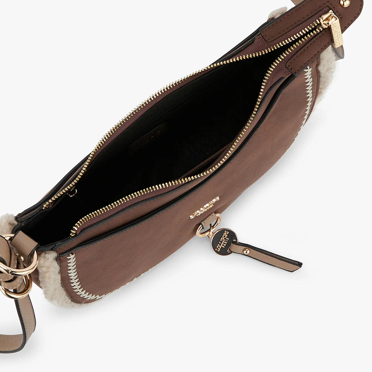 Petit sac bandoulière marron Manduria – Image 4