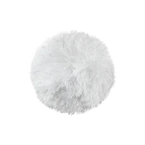 Pompon Silver/White Lurex