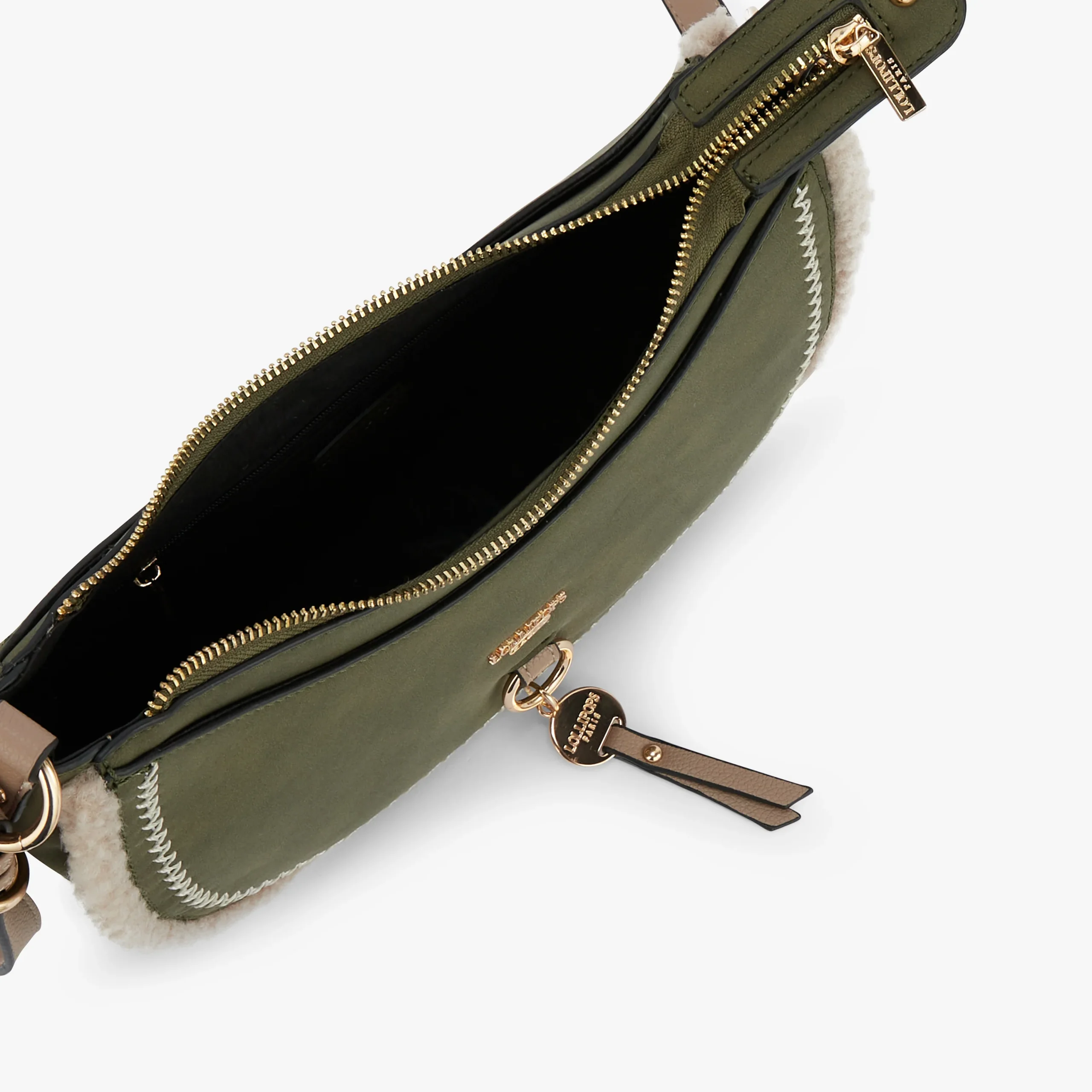 Petit sac bandoulière kaki Manduria – Image 4