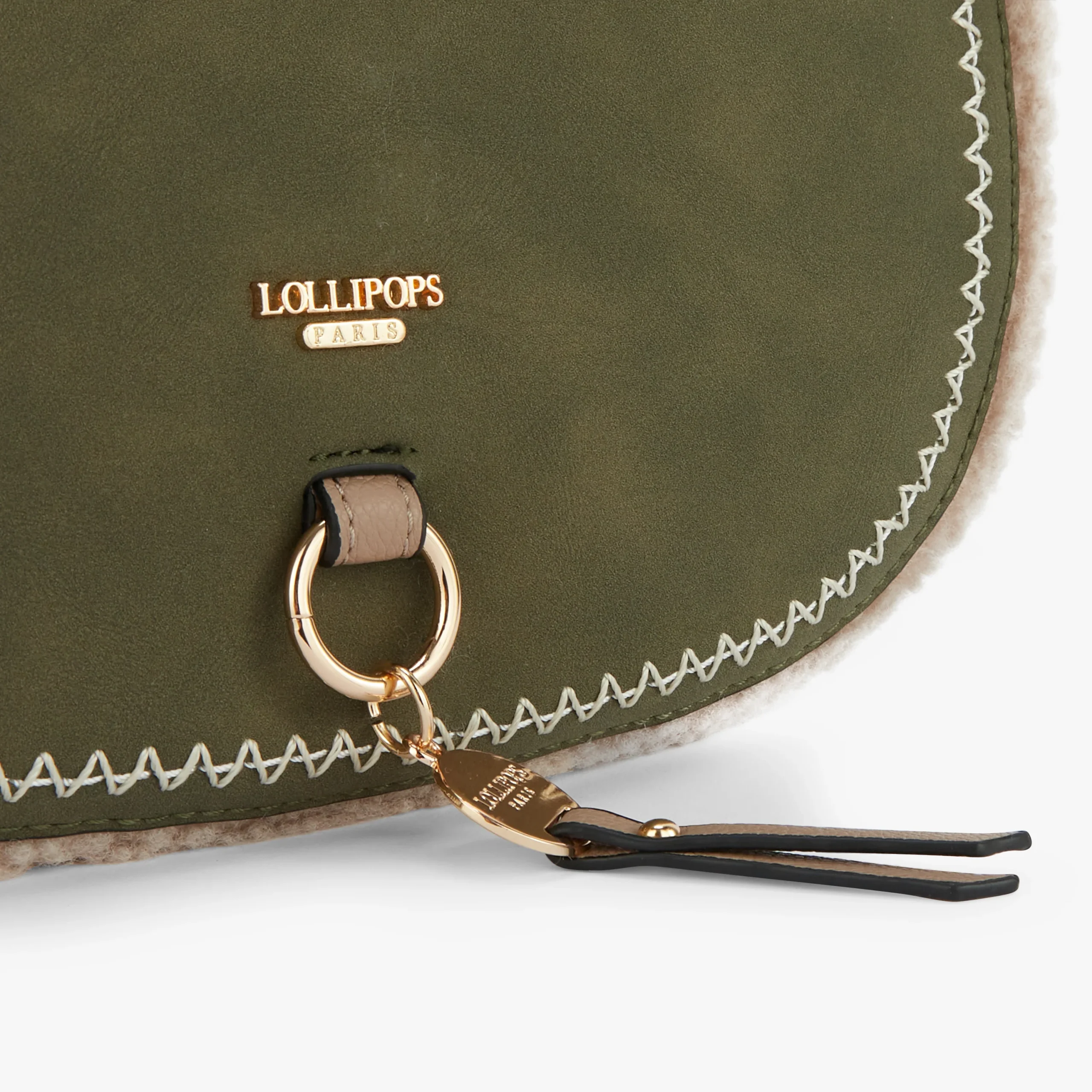 Petit sac bandoulière kaki Manduria – Image 5