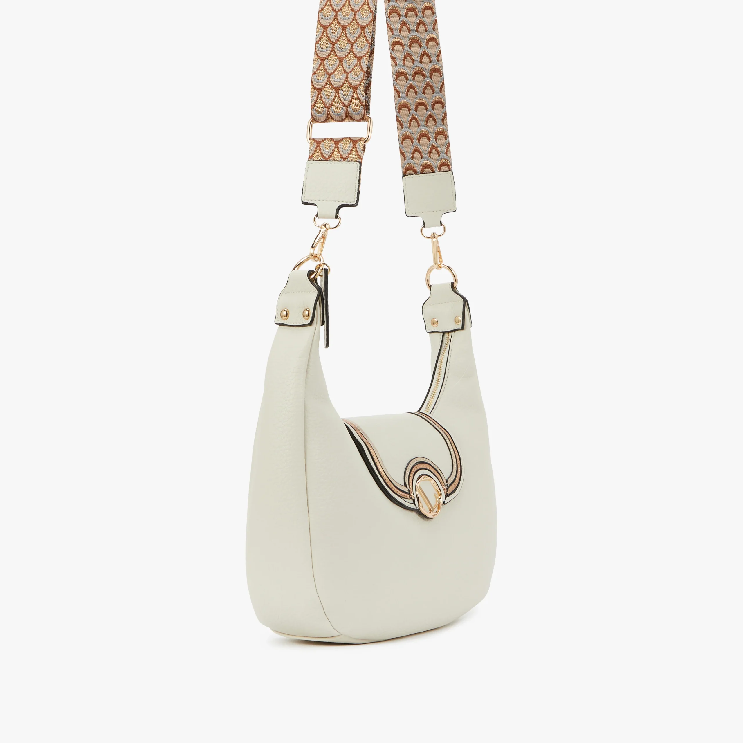 Sac hobo blanc Nureci – Image 3
