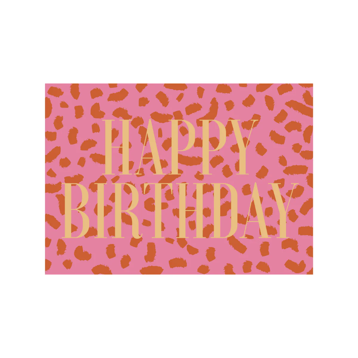 Carte de voeux Happy Birthday