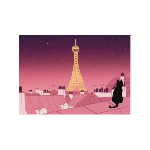 Carte de voeux Tour Eiffel