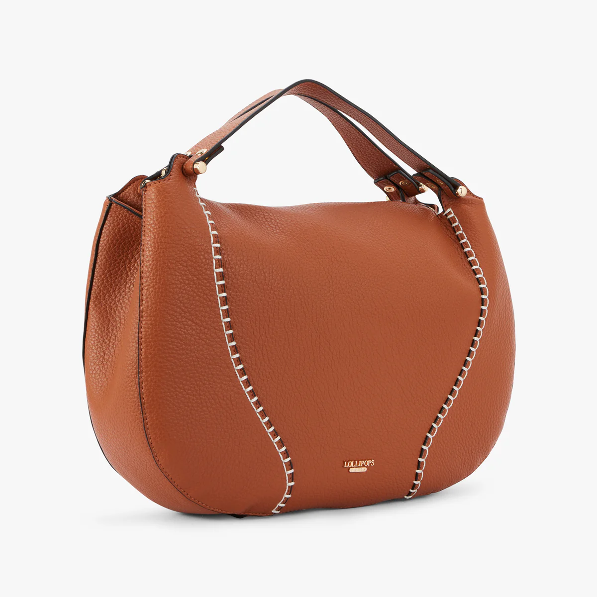 Grand sac shopper camel Nanto – Image 3