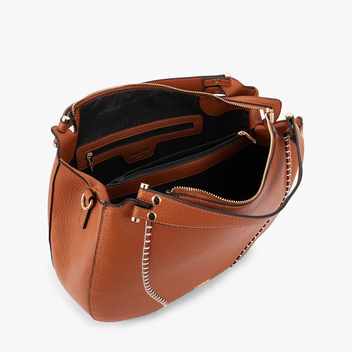 Grand sac shopper camel Nanto – Image 4