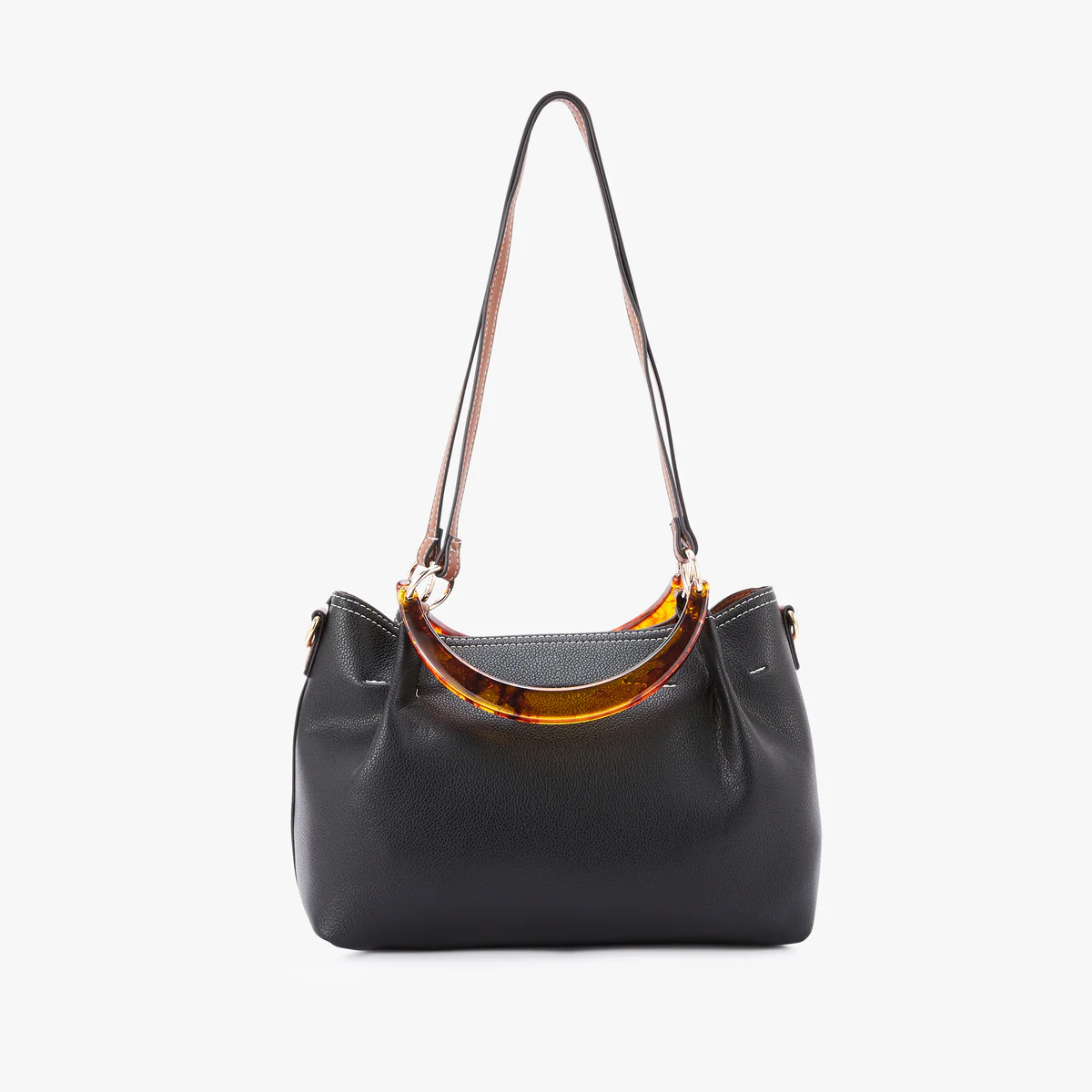 Sac shopper noir Nesso – Image 2