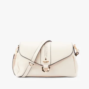 Grand sac porté épaule beige Nicolosi
