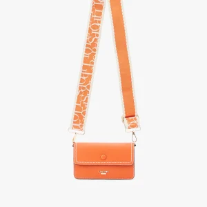 Pochette de téléphone orange Narnin