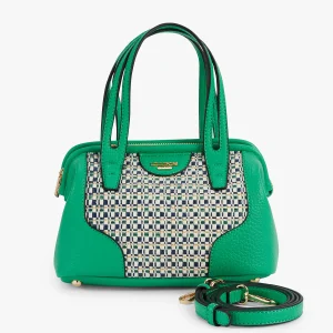 Petit sac shopper vert Nabella