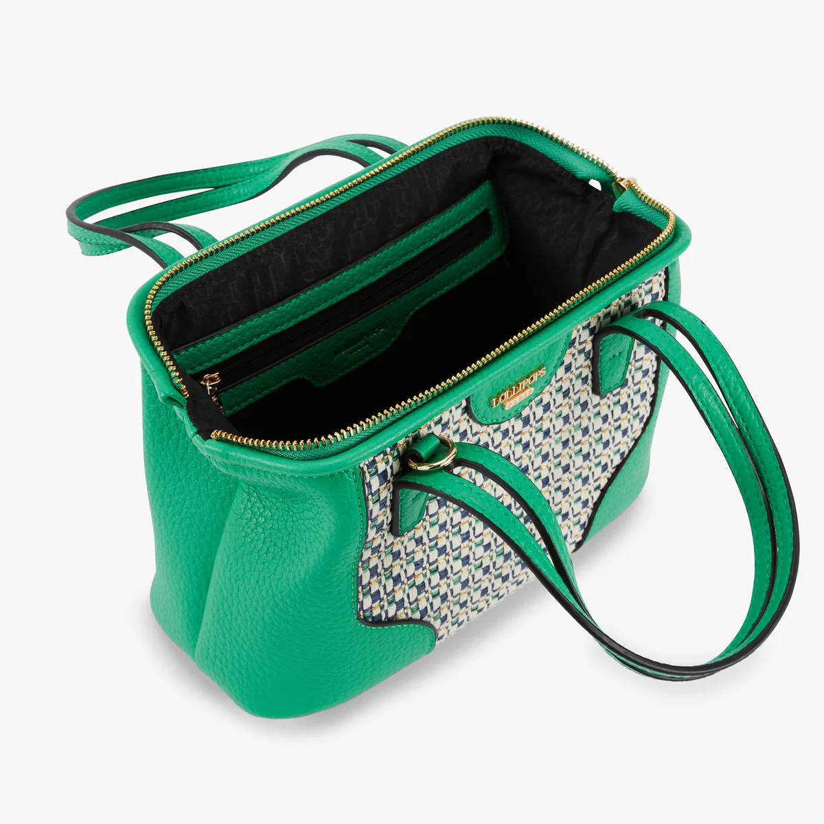 Petit sac shopper vert Nabella – Image 4