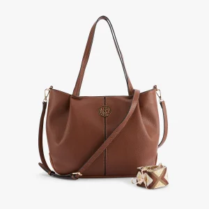 Sac shopper L camel Osani