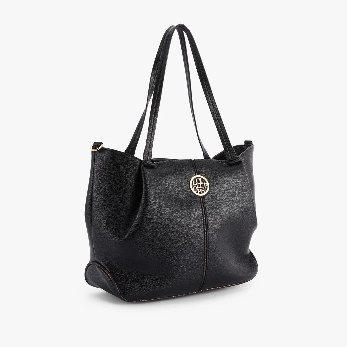 Grand sac shopper L noir Osani – Image 3