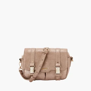 Sac porté épaule taupe Paz