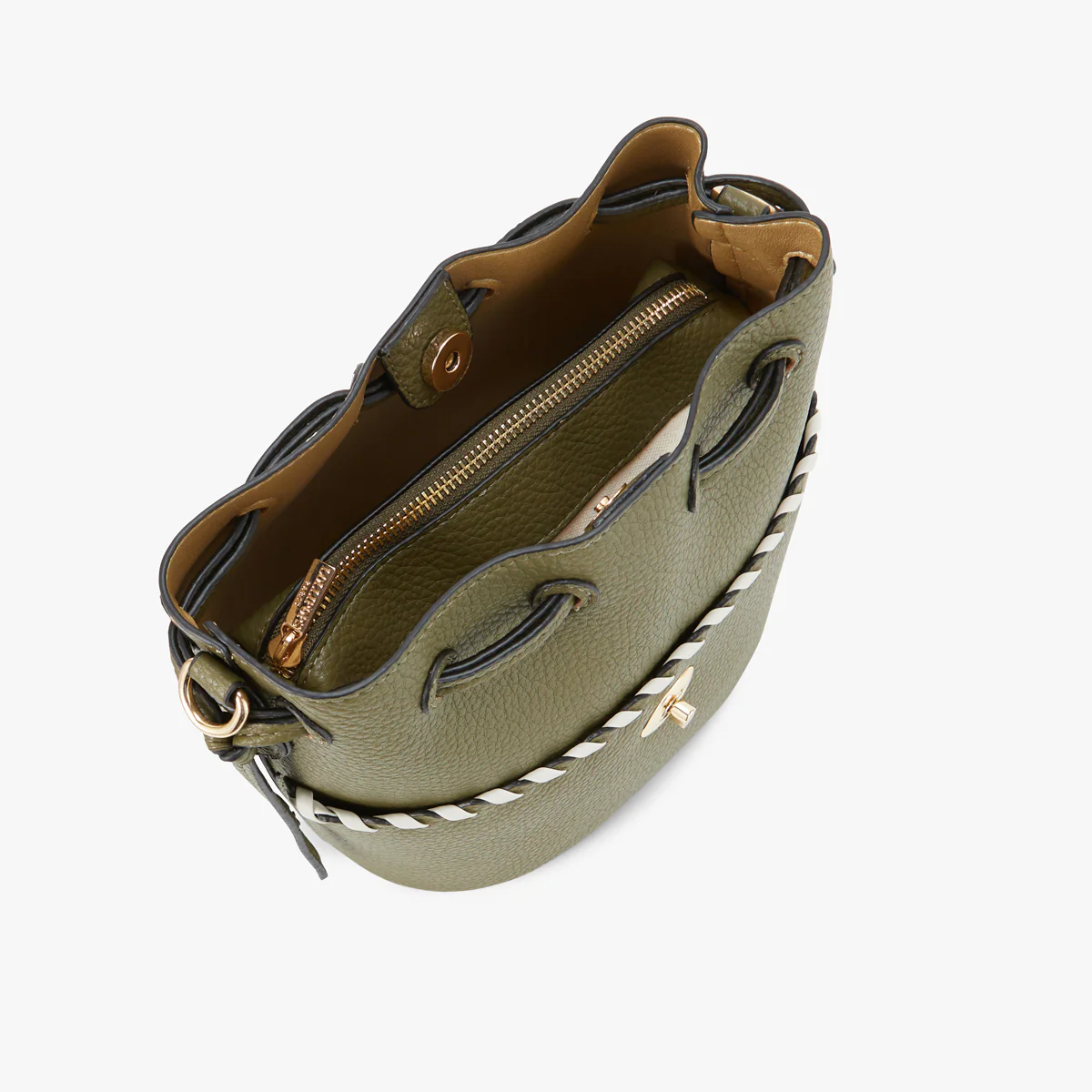 Sac Seau kaki Pivoine – Image 5