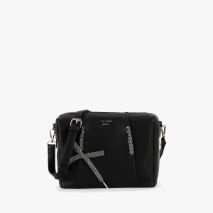 Sac porté épaule noir Pegguy