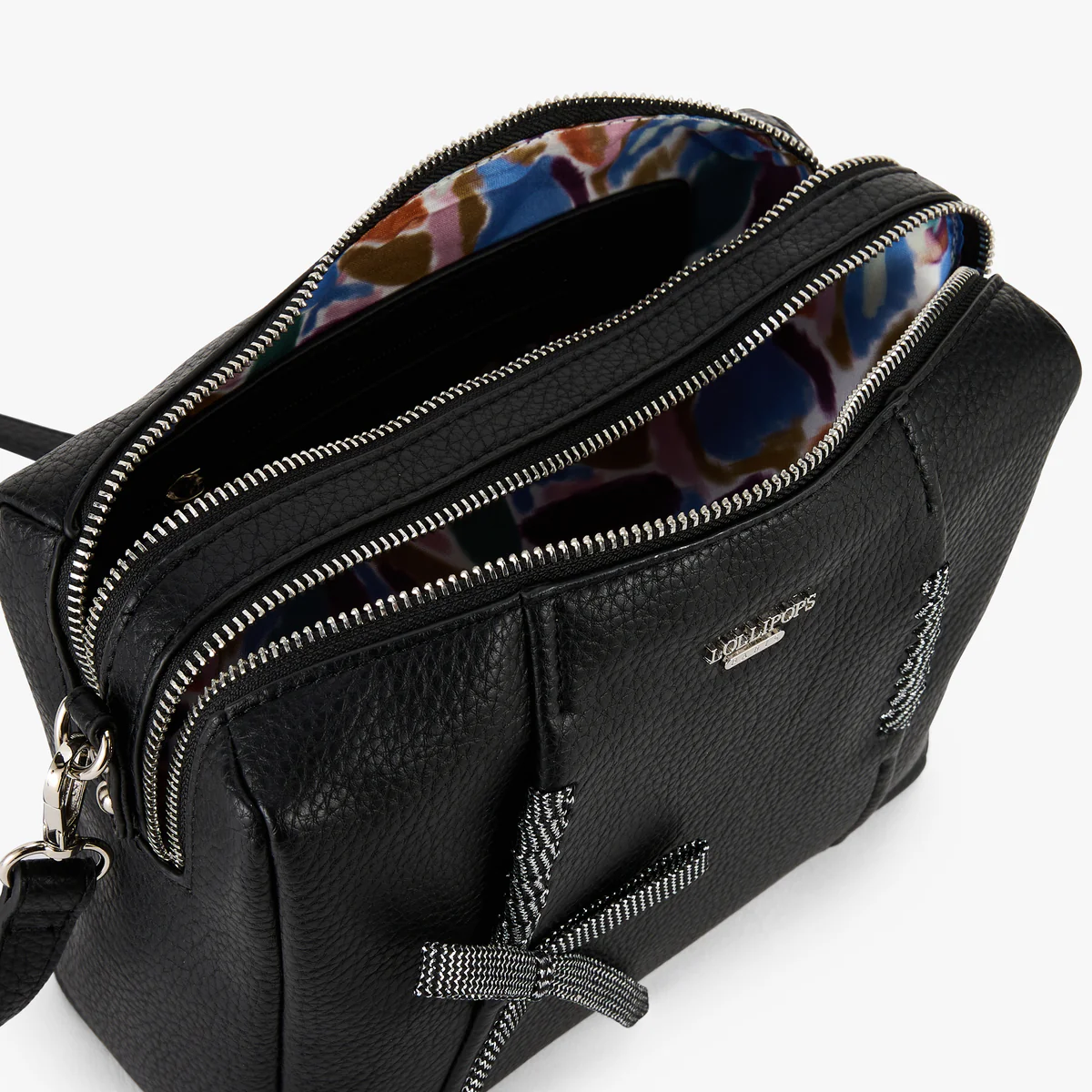 Sac porté épaule noir Pegguy – Image 4