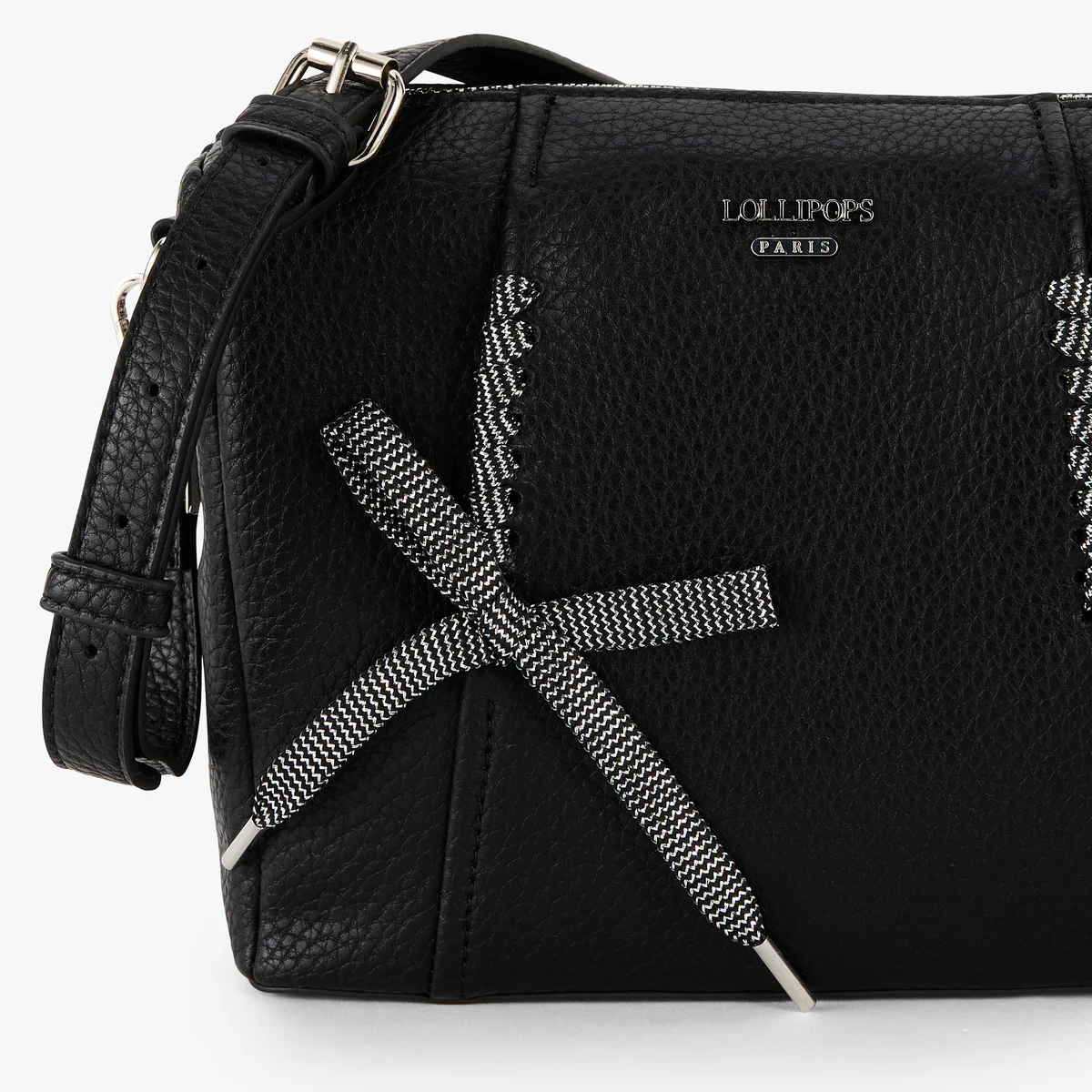 Sac porté épaule noir Pegguy – Image 5