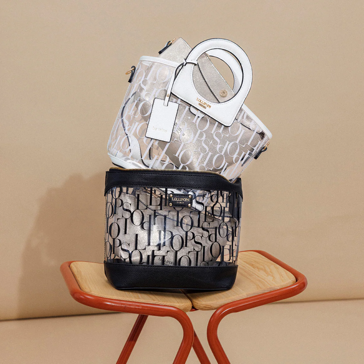 Sac shopper M blanc Pemala – Image 2