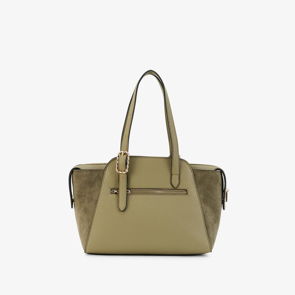 Sac shopper M kaki Phiby – Image 3