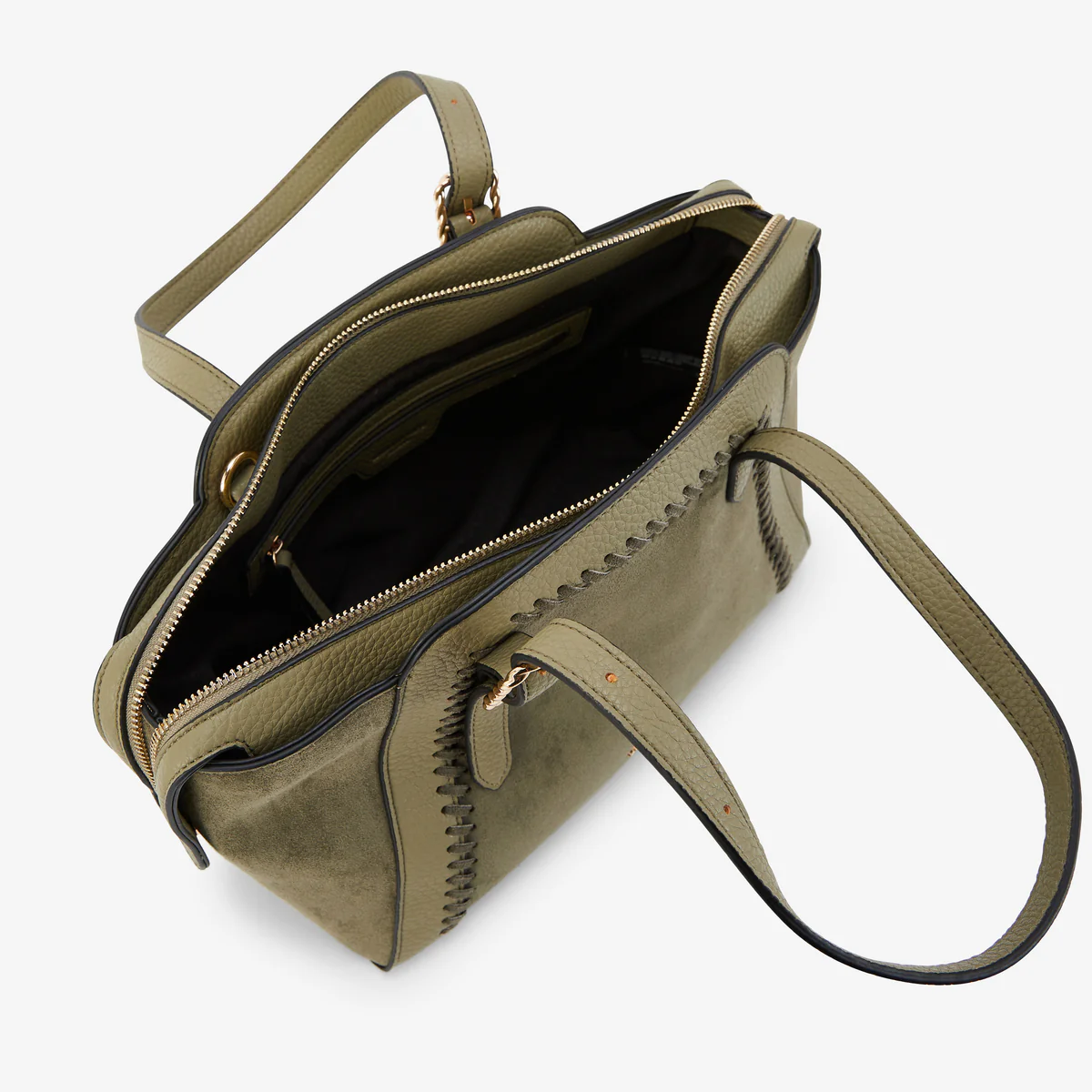 Sac shopper M kaki Phiby – Image 4