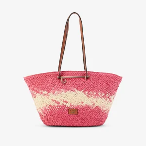 Sac panier rose Poupidoo