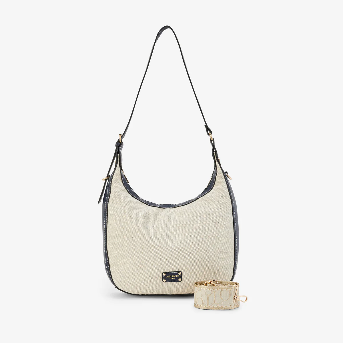 Grand hobo bleu marine Patrizia