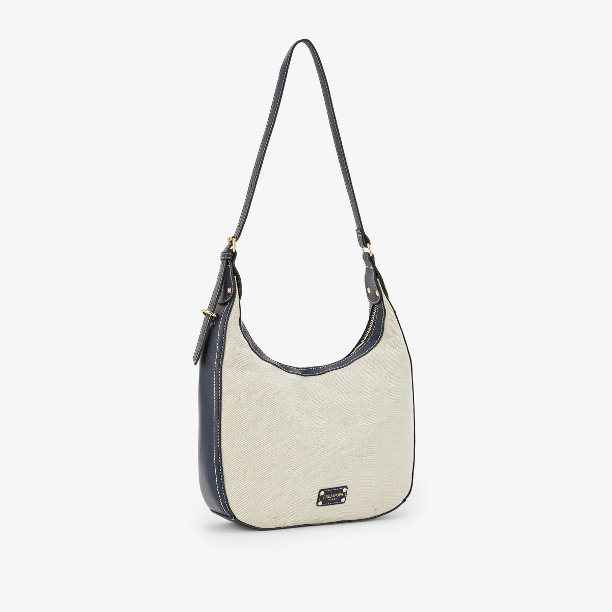 Grand hobo bleu marine Patrizia – Image 4