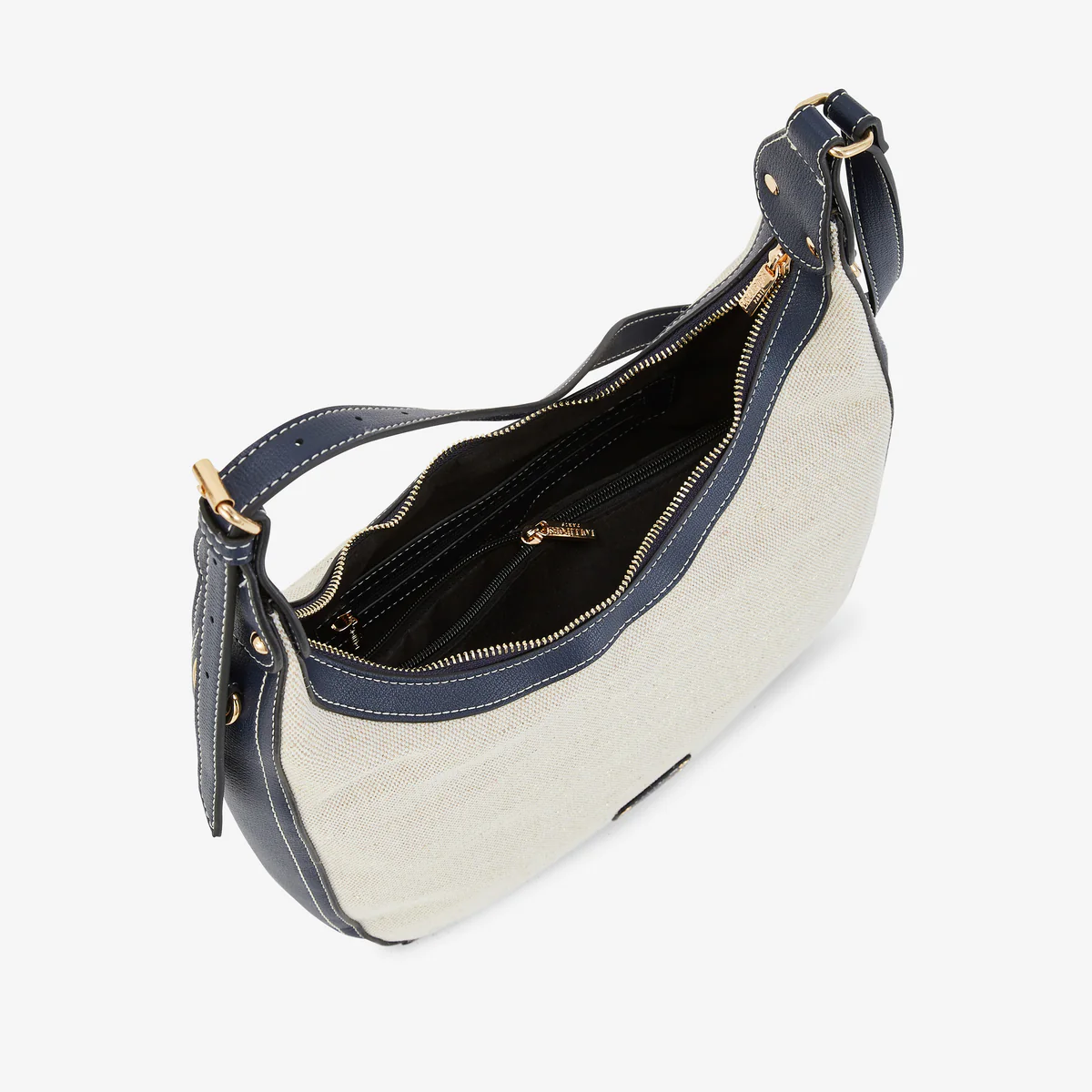 Grand hobo bleu marine Patrizia – Image 6