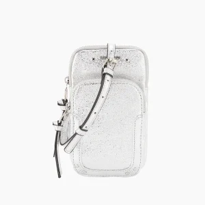 Pochette de téléphone argent Pasqua