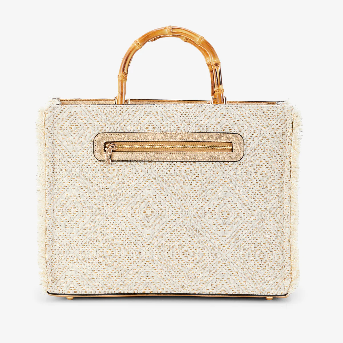 Sac shopper L ivoire Polly – Image 3