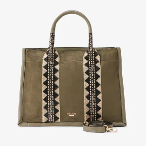 Grand sac shopper kaki River