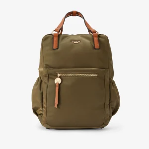 Grand sac à dos kaki Rosa