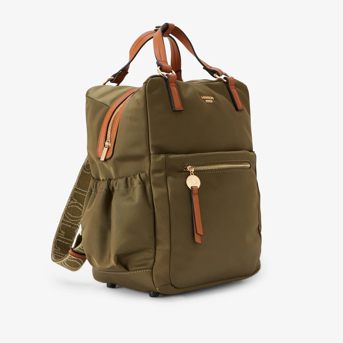 Grand sac à dos kaki Rosa – Image 4