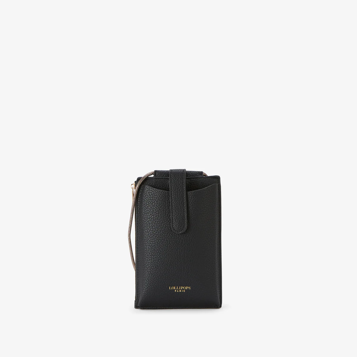 Pochette de téléphone noire Rocapina