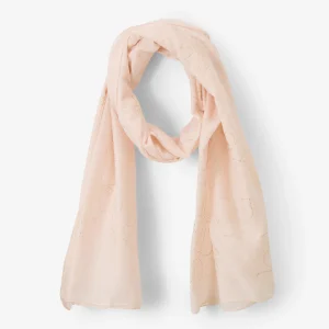 Foulard rectangulaire ecru Rony