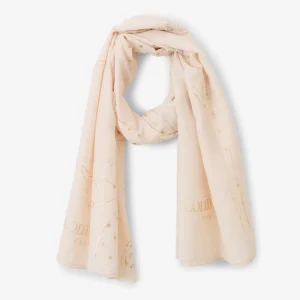 Foulard rectangulaire écru Ronyta