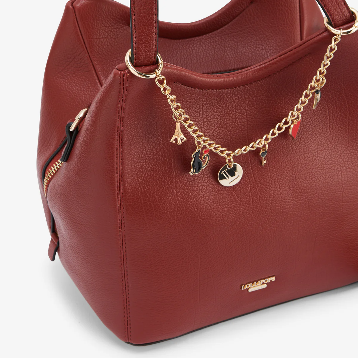 Sac shopper brique Roselaine – Image 5