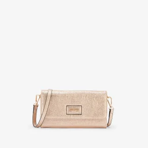 Pochette de voyage dorée Romane