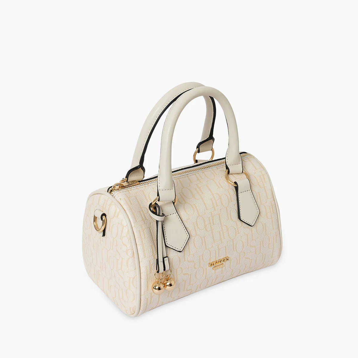 Petit sac bowling ivoire Sanja – Image 6