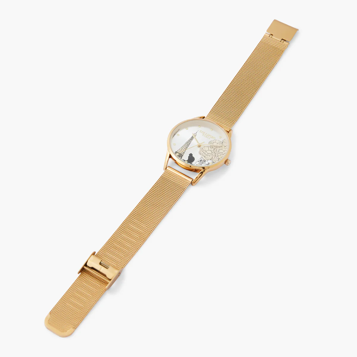 Montre rose chat – Image 2