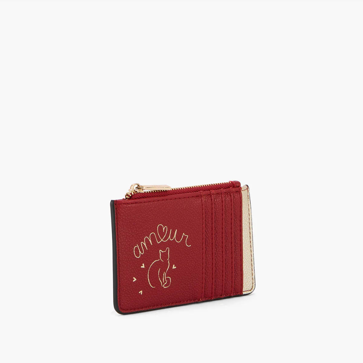 Porte cartes rouge Sya – Image 3