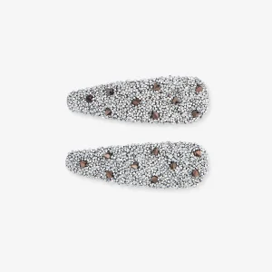 Set de barrettes à cheveux avec strass scintillants