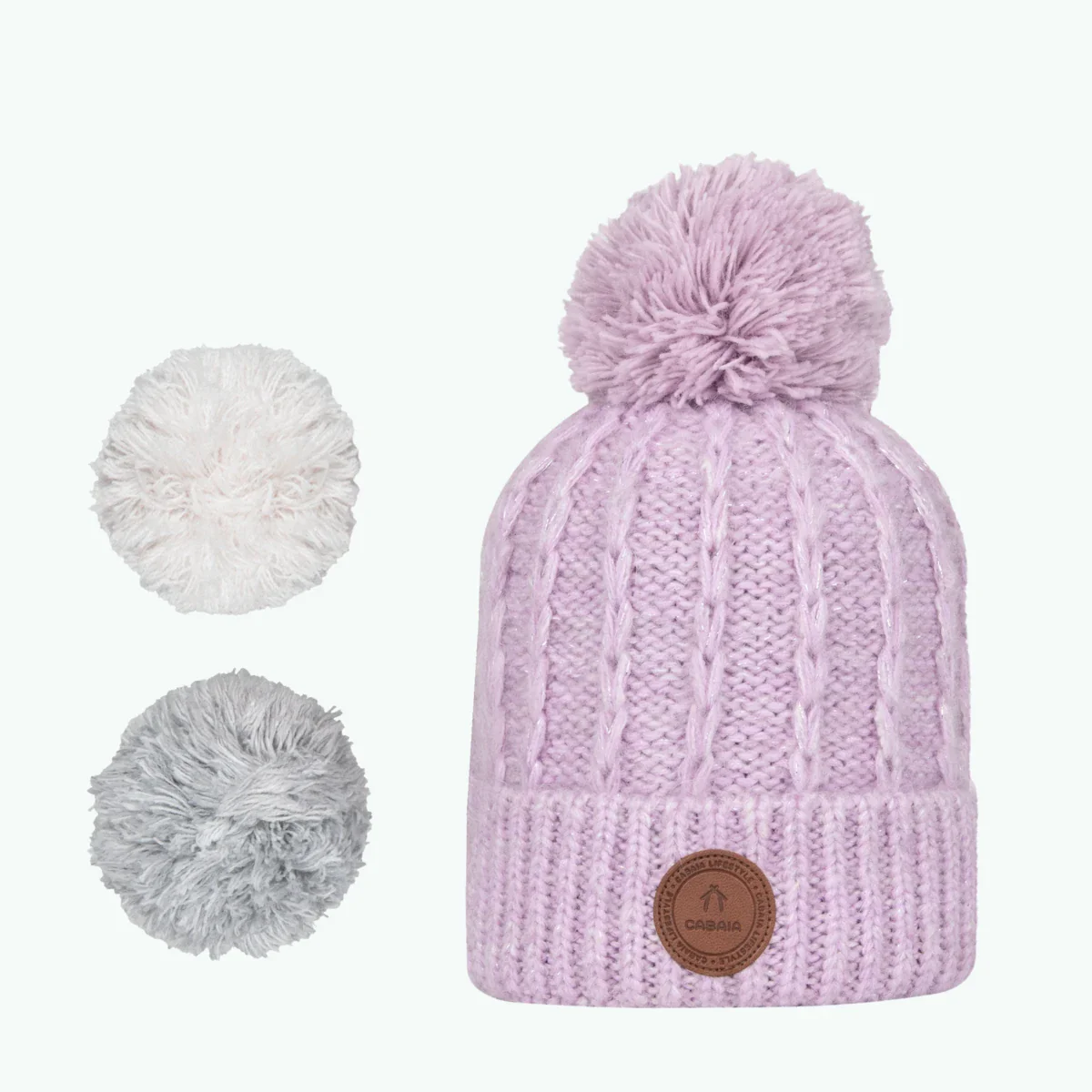 Coffret Vin Chaud Violet Clair Lurex – Image 2