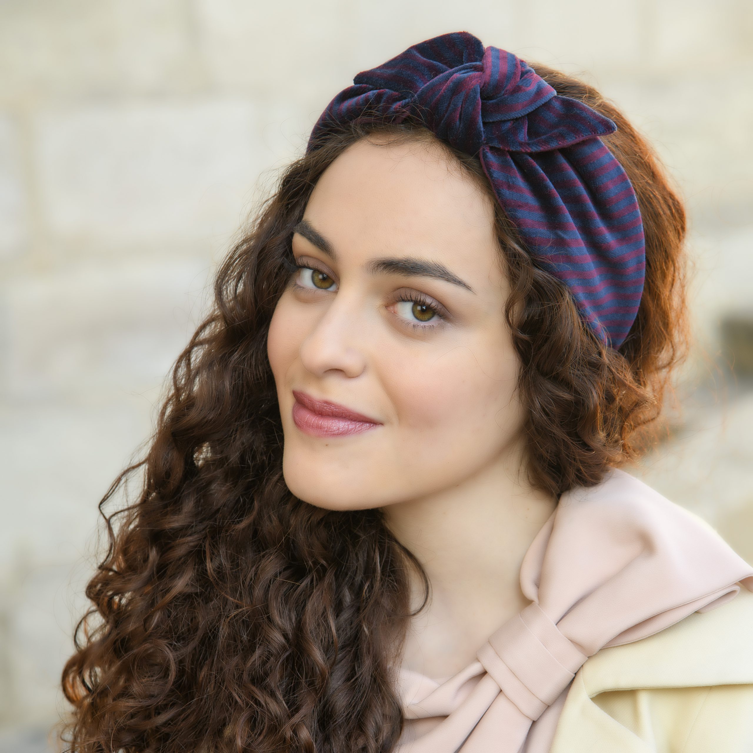 turban à noeud bleu – Image 3